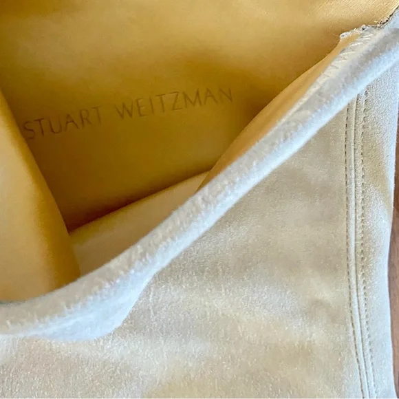 Stuart Weitzman Lowland over the knee suede boots - Picture 8 of 11